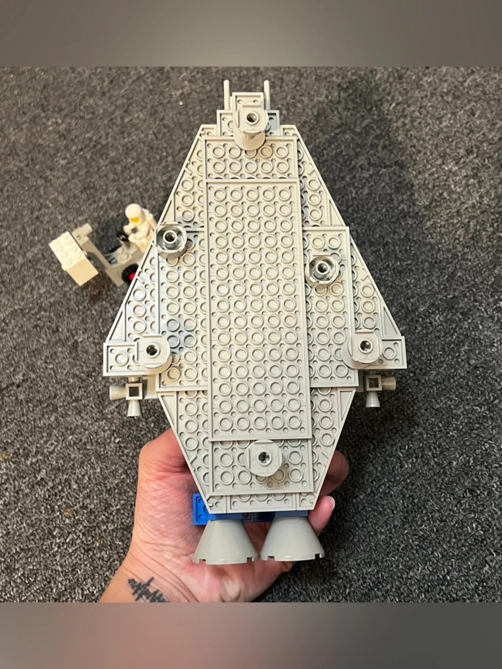 Lego Vintage Space Transporter/Cruiser  #924 (487) 1979 170 Pieces - Picture 8 of 8